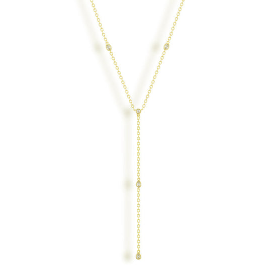 Afterglow Lariat Necklace
