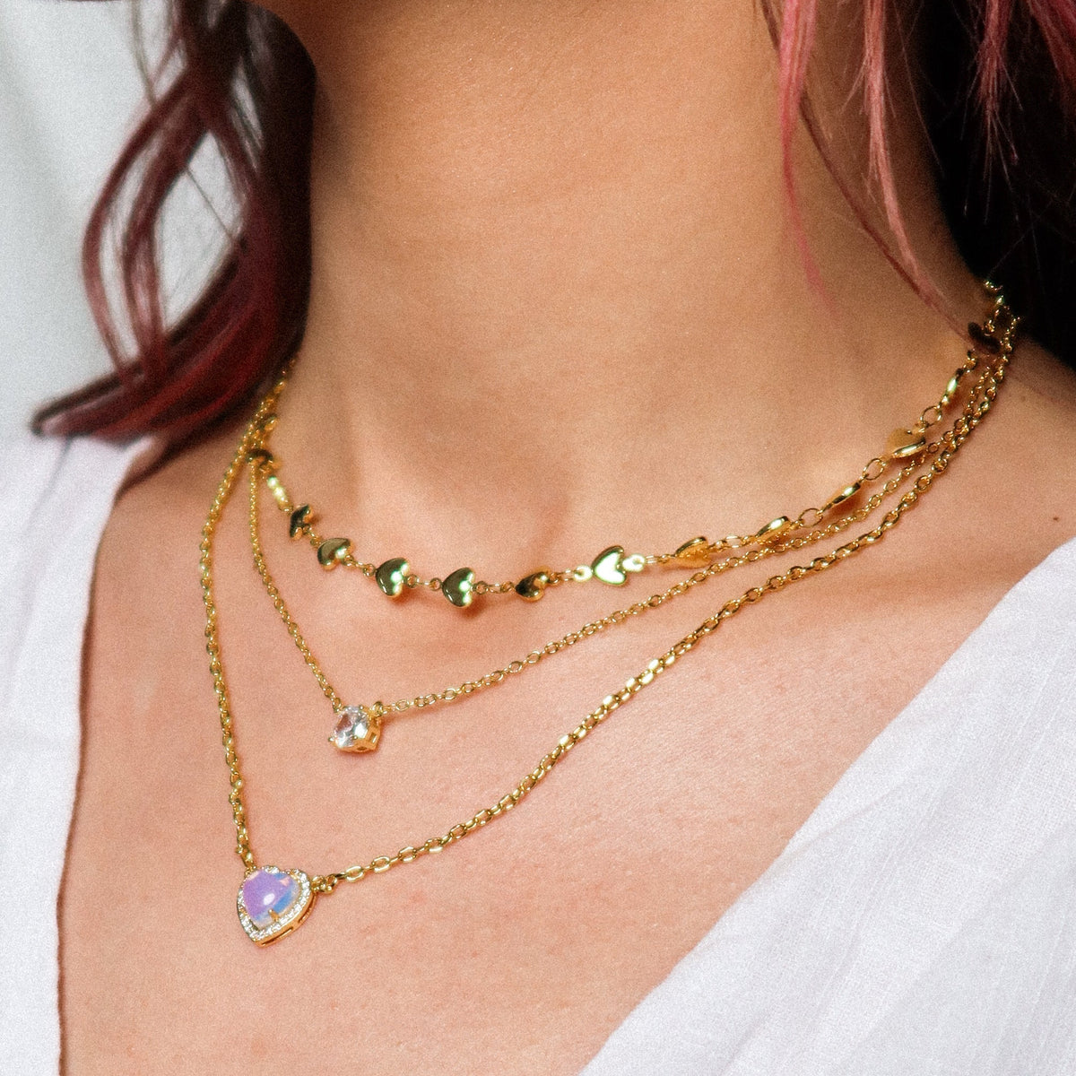 Options Open Necklace