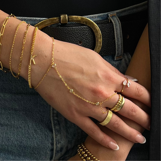 Viral Hand Chains:Anti Tarnish Waterproof
